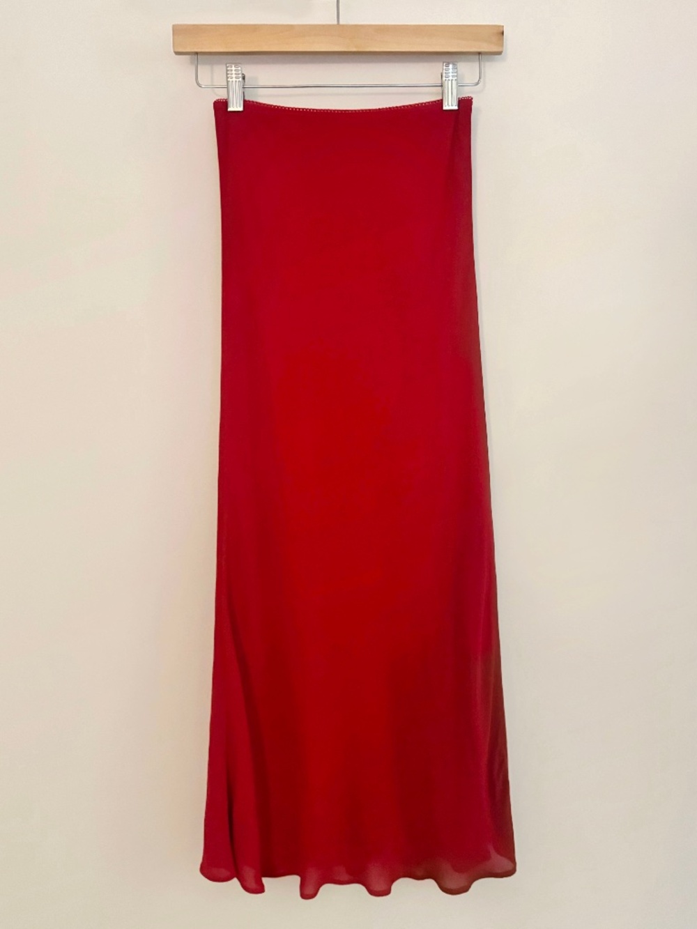 Reformation Layla Skirt Poinsettia Size 0
